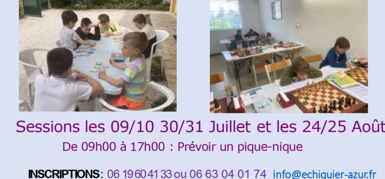 ENTRAINEMENTS ETE / Inscriptions 2026-2027